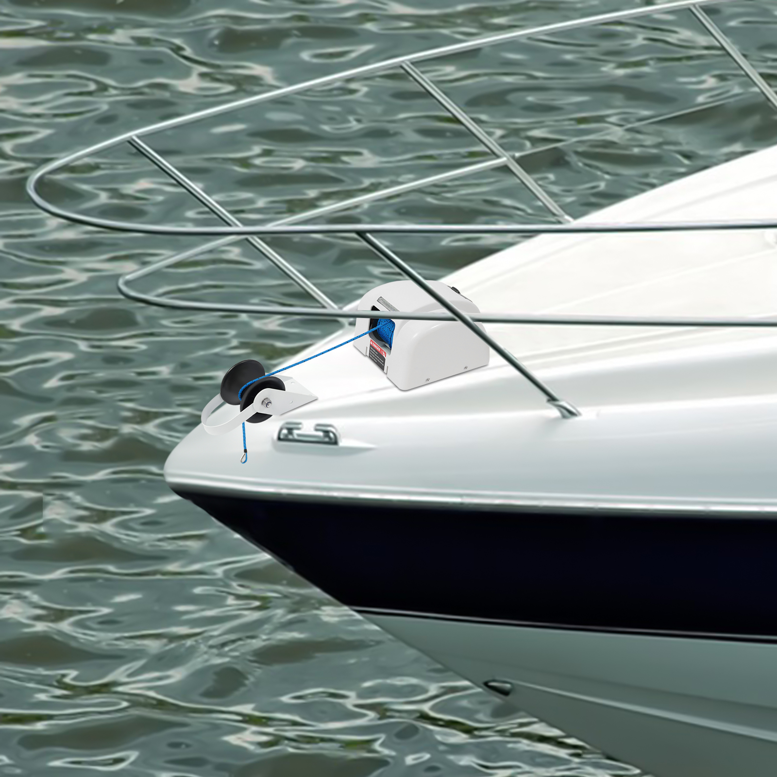 Fishing Boat Anchor Winch - ونش مرساة كهربائي 12 فولت بقوة