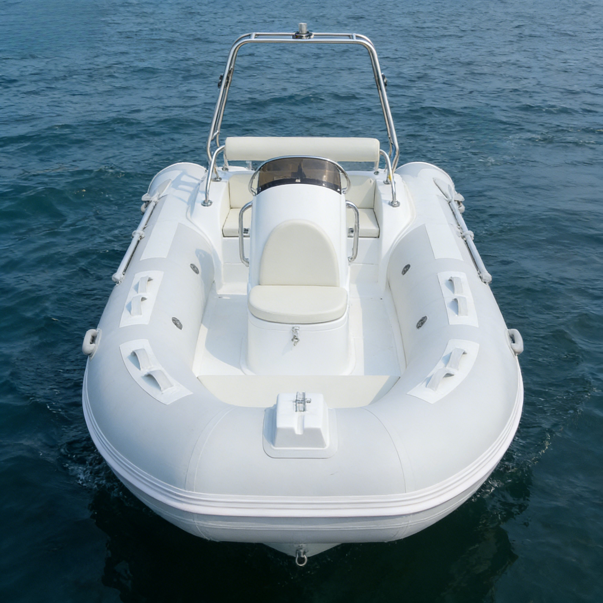 Fishing Boat Fiberglass - RIB قارب قابل للنفخ فاخر من