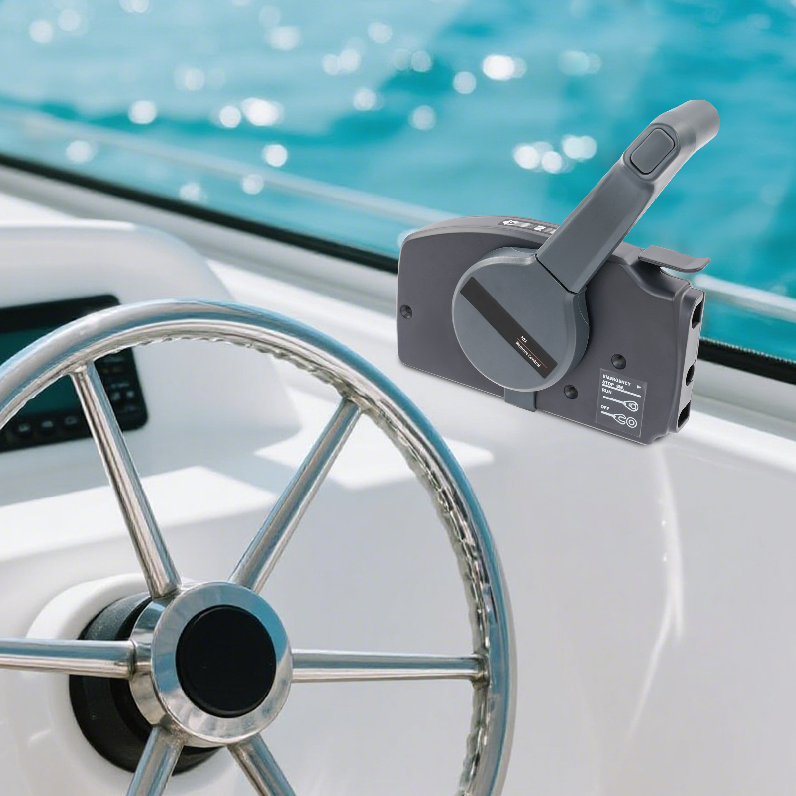 صندوق تحكم عن بعد للمحركات الخ - مراجعة Fishing Boat Outboard Motor وسعره