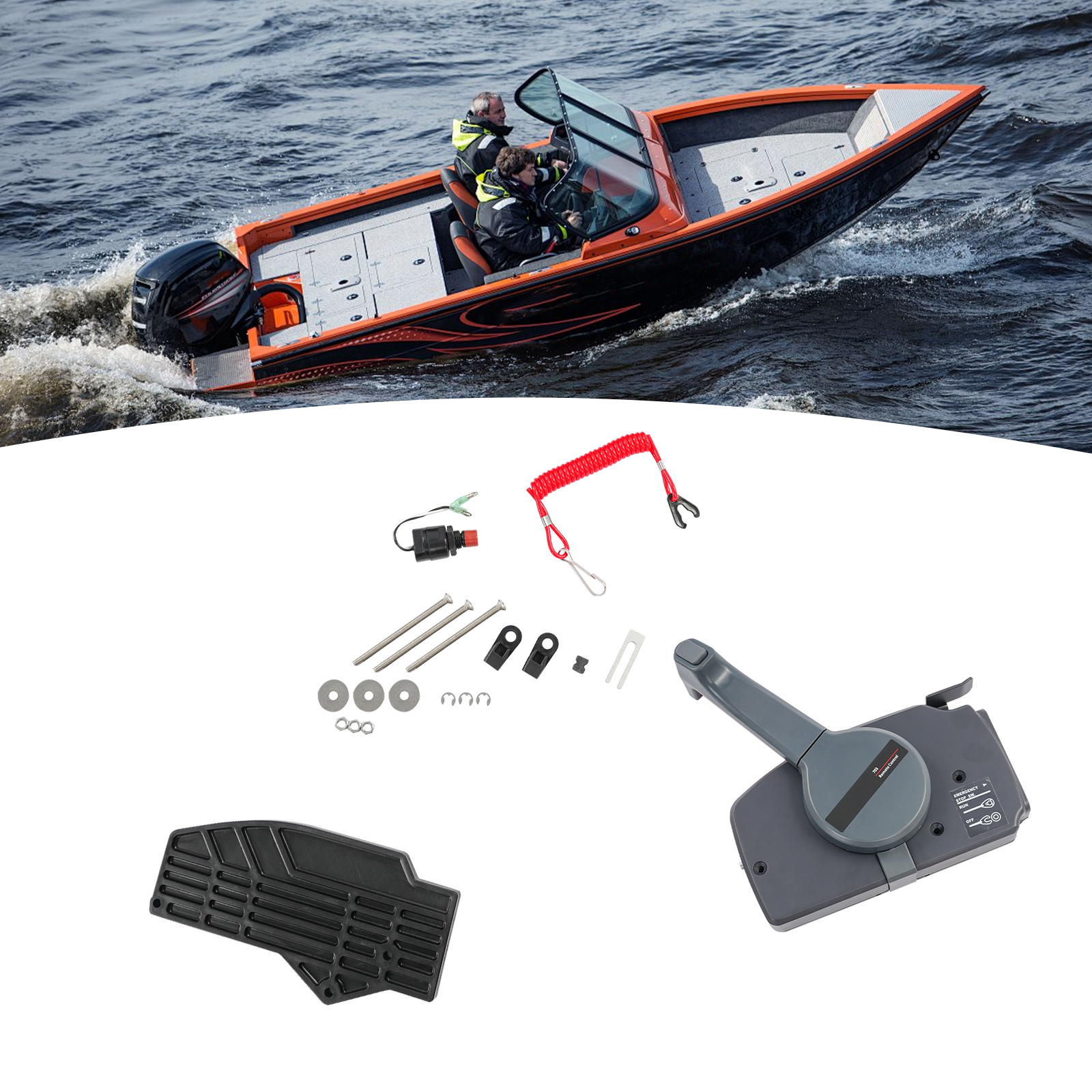 صندوق تحكم عن بعد للمحركات الخ - مراجعة Fishing Boat Outboard Motor وسعره