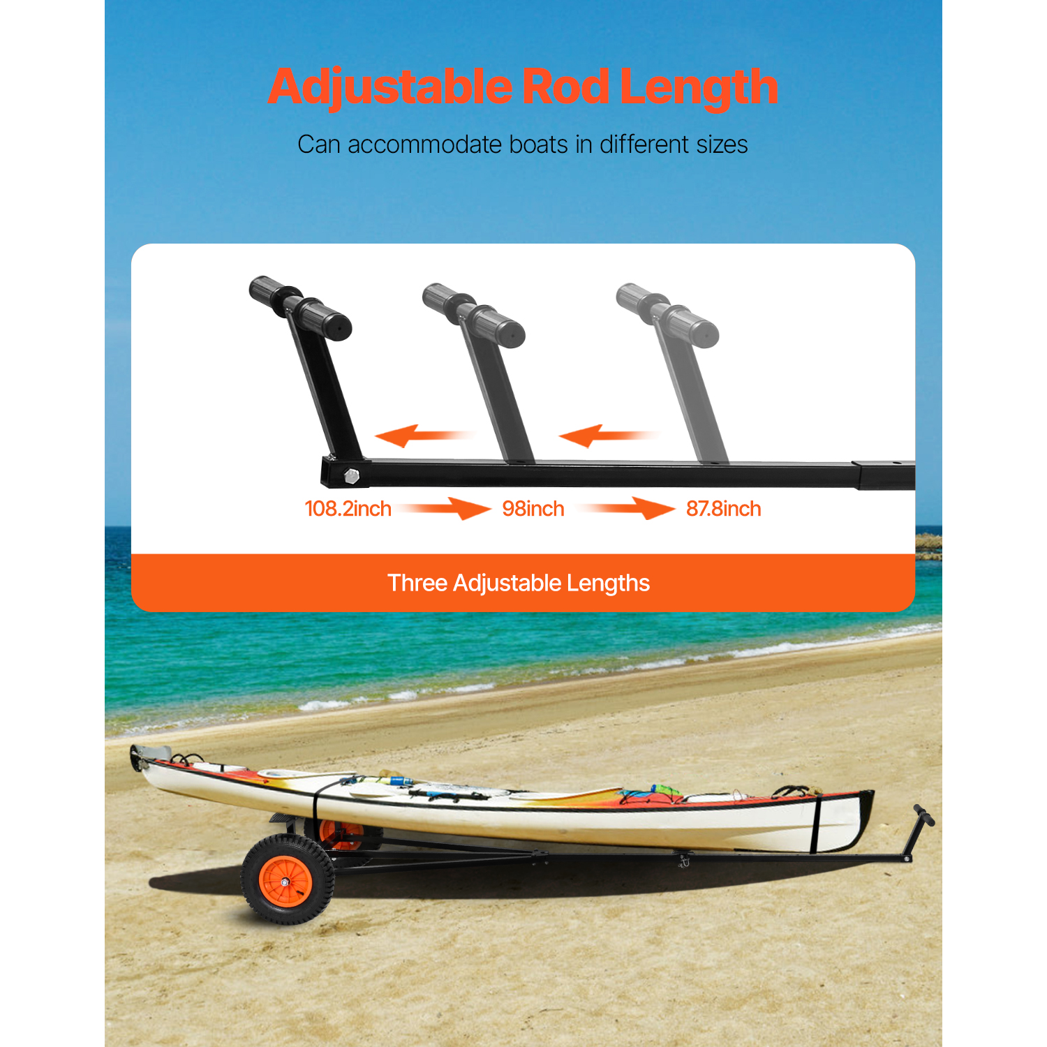 SucceBuy 420lbs قارب مقطورة دو - مراجعة Fishing Boat Trailer وسعره