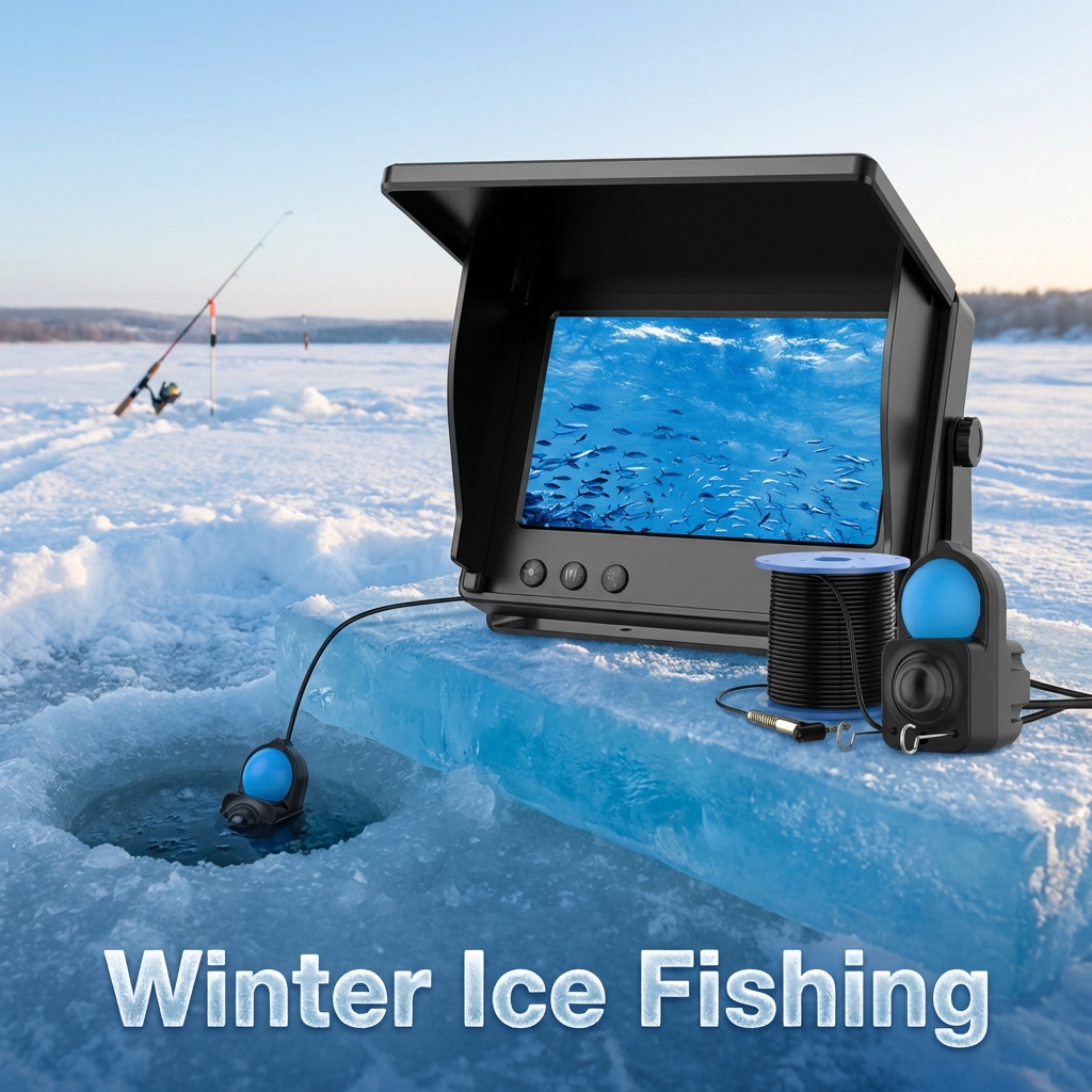 كاميرا تحت الماء لاكتشاف الأسم - مراجعة Fishing Boat Depth Finder وسعره