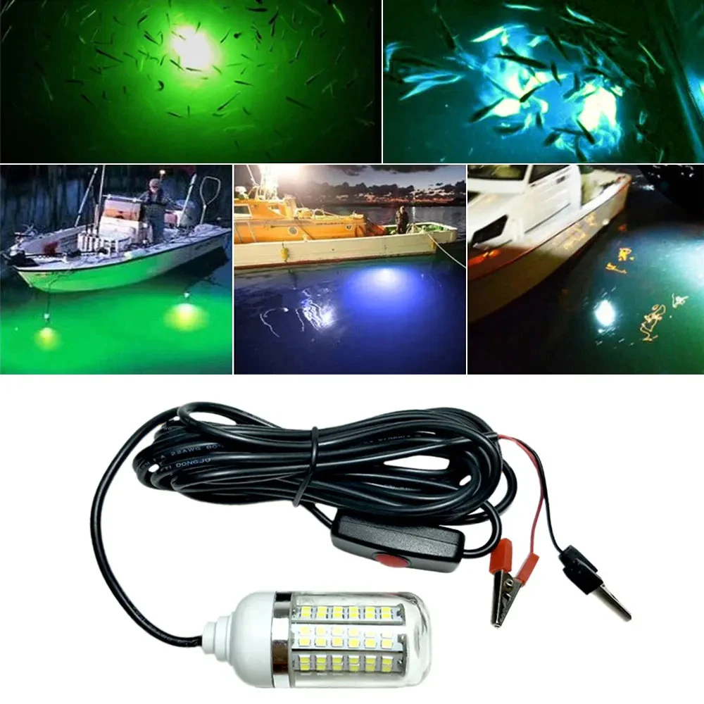 مصباح صيد ليلي تحت الماء ، ضوء - مراجعة Fishing Boat Navigation Light وسعره