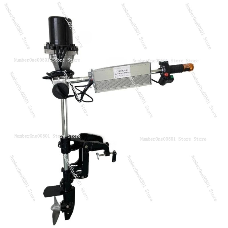 محرك خارجي بدون فرش 12 فولت 24 - مراجعة Fishing Boat Outboard Motor وسعره