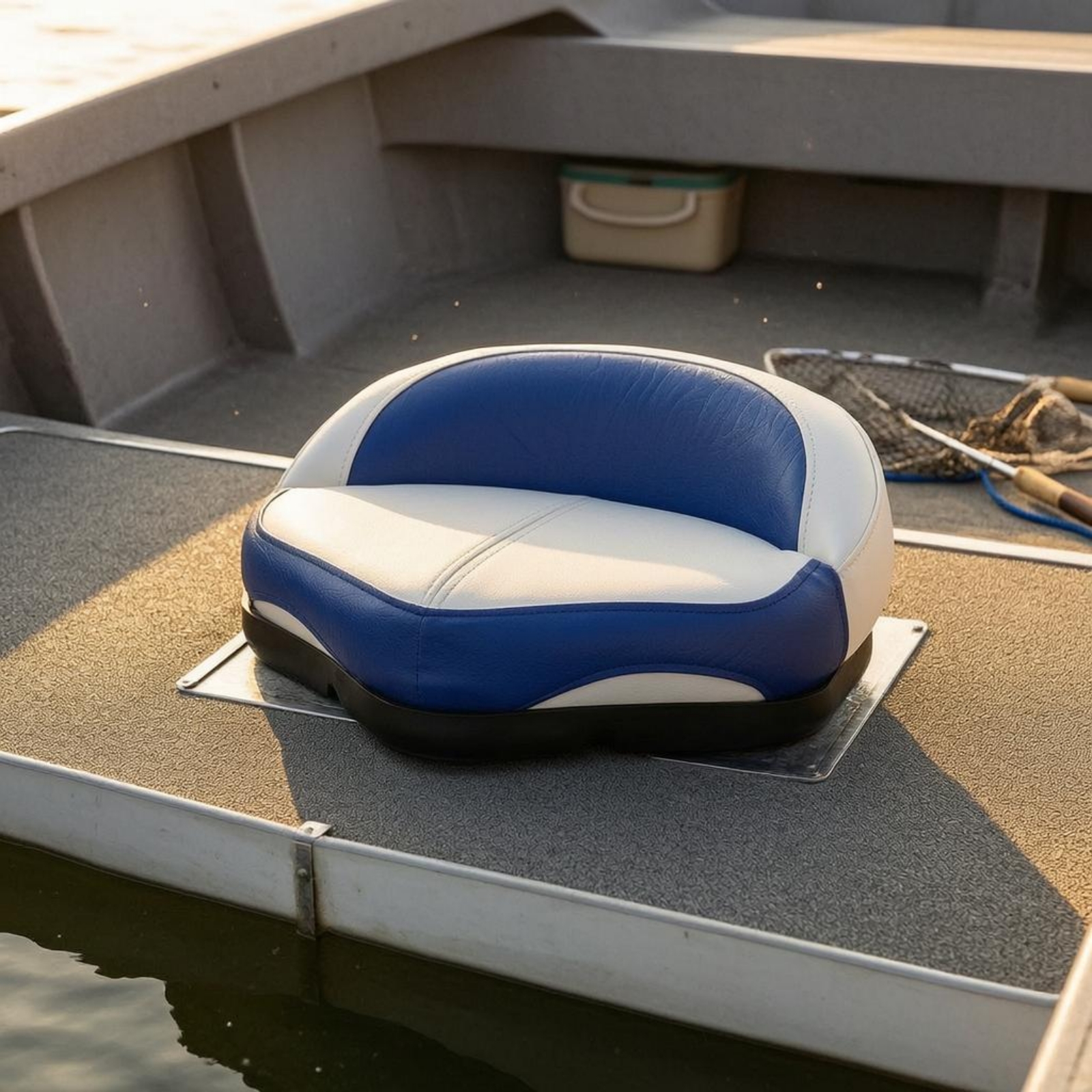 مقعد قارب صيد مبطن ومريح، مقعد - مراجعة Fishing Boat Seat وسعره