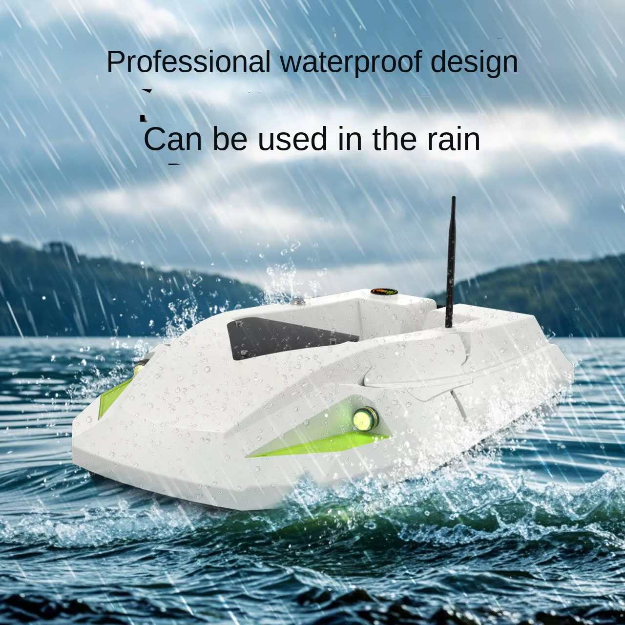 قارب طعم يعمل بالتحكم عن بعد ب - مراجعة Fishing Boat Gps وسعره