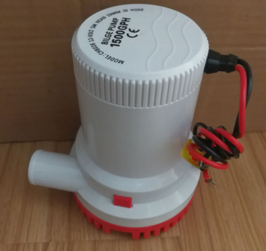 مضخة مياه غاطسة أوتوماتيكية لل - مراجعة Fishing Boat Bilge Pump وسعره
