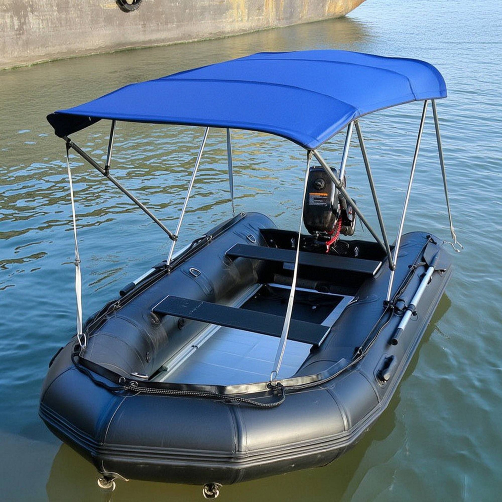 غطاء قارب عالمي من نوع بيميني  - مراجعة Fishing Boat Cover وسعره