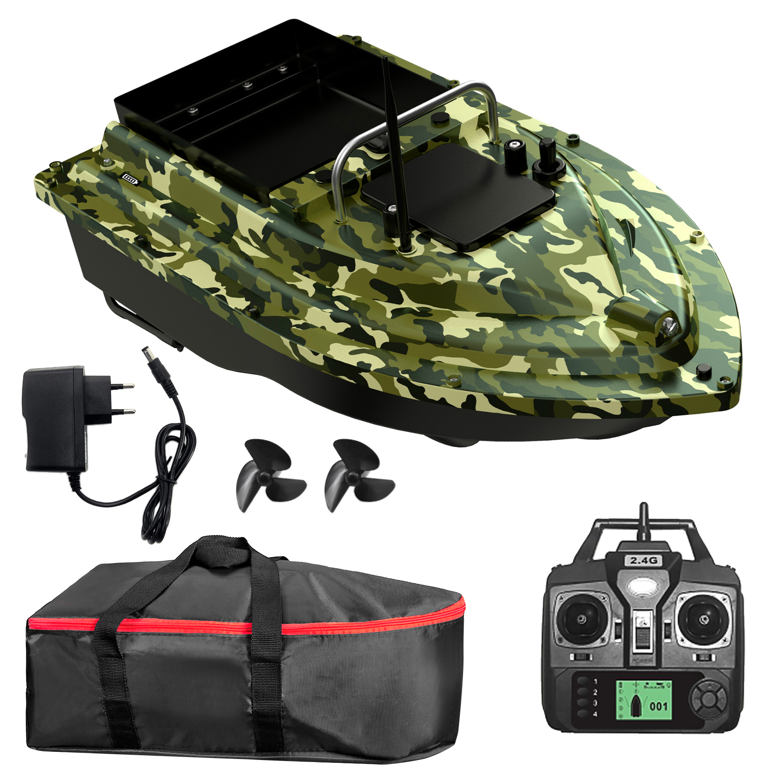 قارب طعوم صيد آلي مزود بنظام ت - مراجعة Fishing Boat Gps وسعره