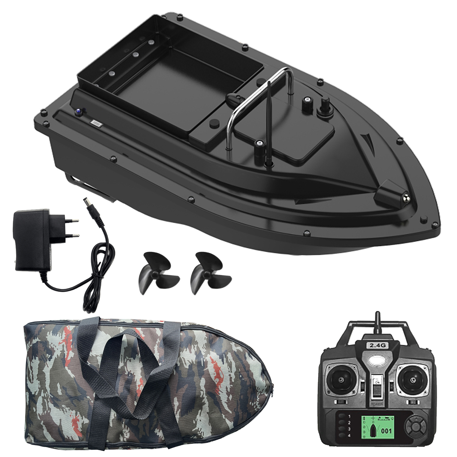 قارب طعوم صيد آلي مزود بنظام ت - مراجعة Fishing Boat Gps وسعره