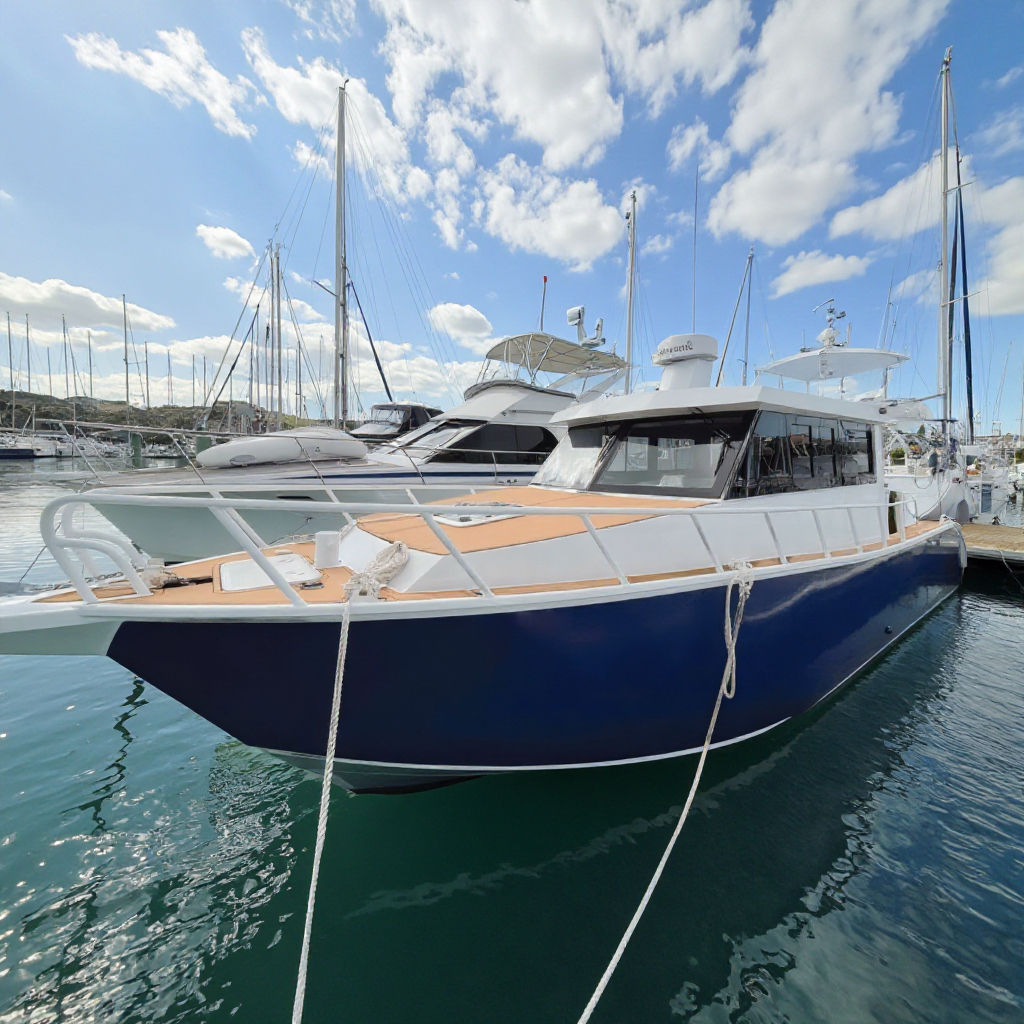 قارب رياضي من الألومنيوم بطول  - مراجعة Fishing Boat Aluminum وسعره