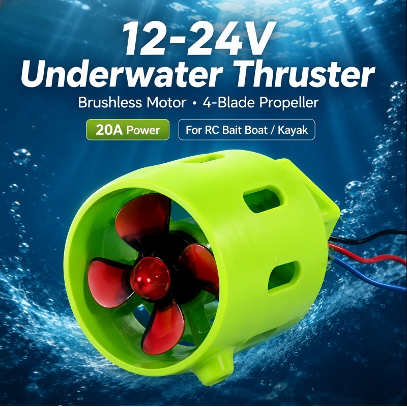محرك دفع تحت الماء بدون فرشاة  - مراجعة Fishing Boat Trolling Motor وسعره