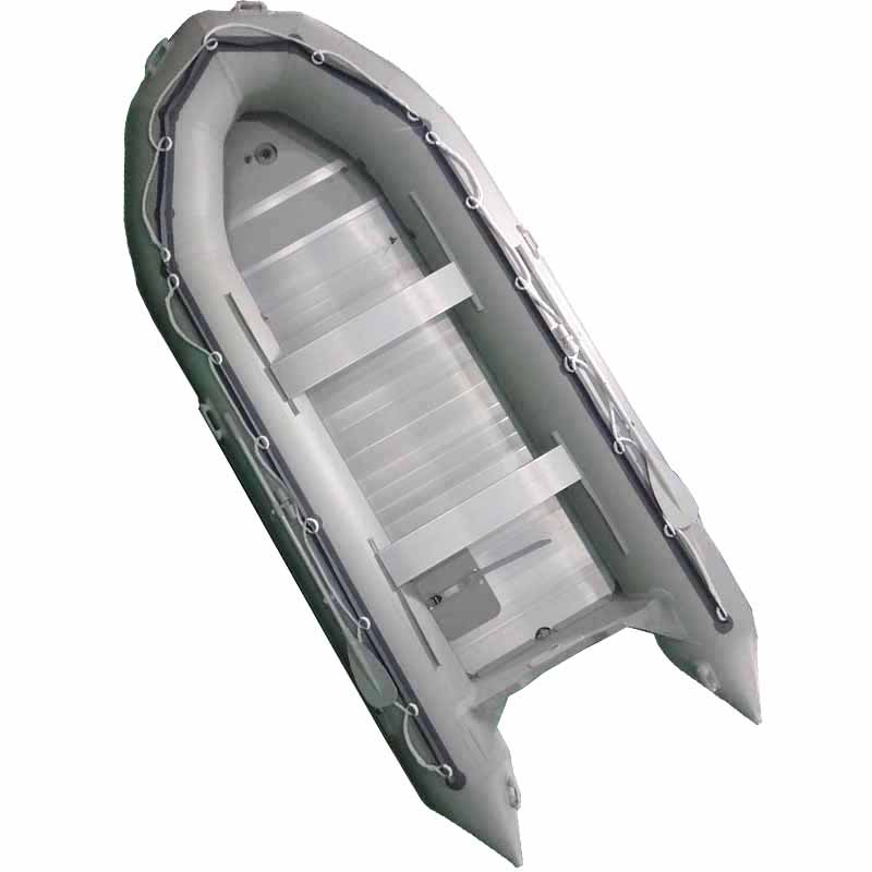 قارب مطاطي قابل للنفخ للصيد وا - مراجعة Fishing Boat Aluminum وسعره